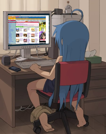 Konata Surfing Online to Purchase too XD