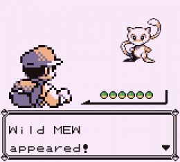 Pokemon Mew catch