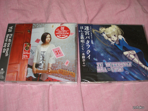 CDs Loot: Nana and Yui