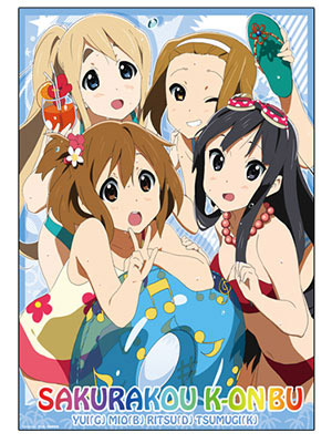 K-ON Towels and Bathroom Poster