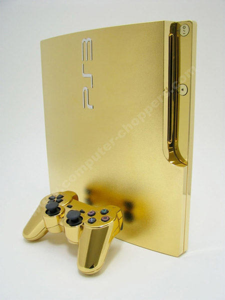 Golden PS3 Ready For Sale