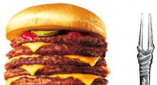 Evangelion Burger is 9 Patties Size